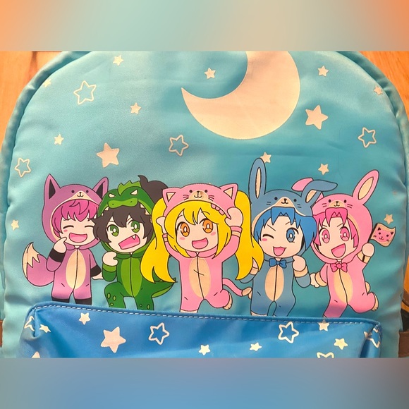 **RARE** InquisitorMaster Sleepover Squad Glow-in-the-Dark Backpack Collectible - Picture 7 of 8